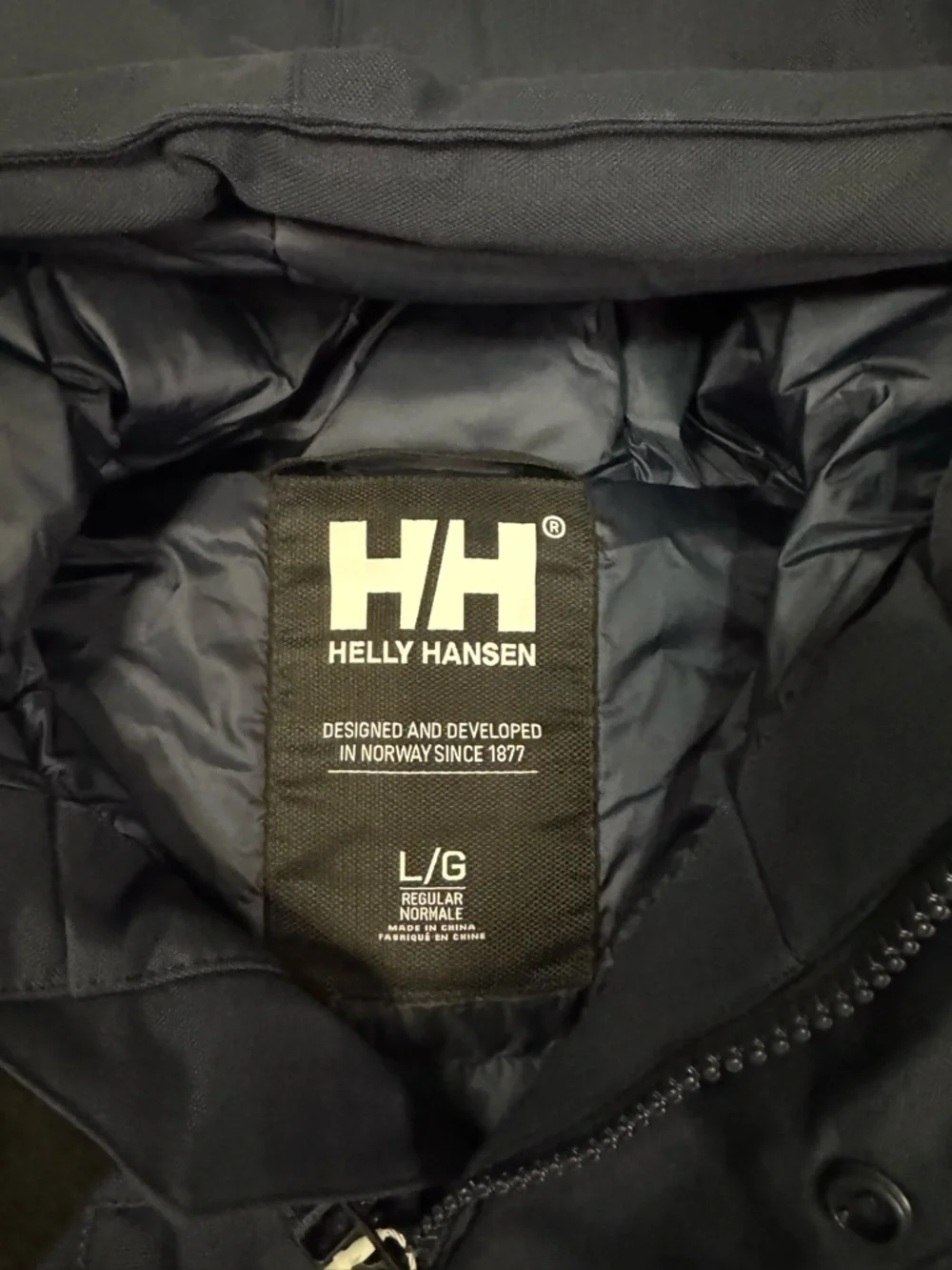 Helly Hansen Men's Urb Lab Down Parka in 597 Navy Size Large NWT